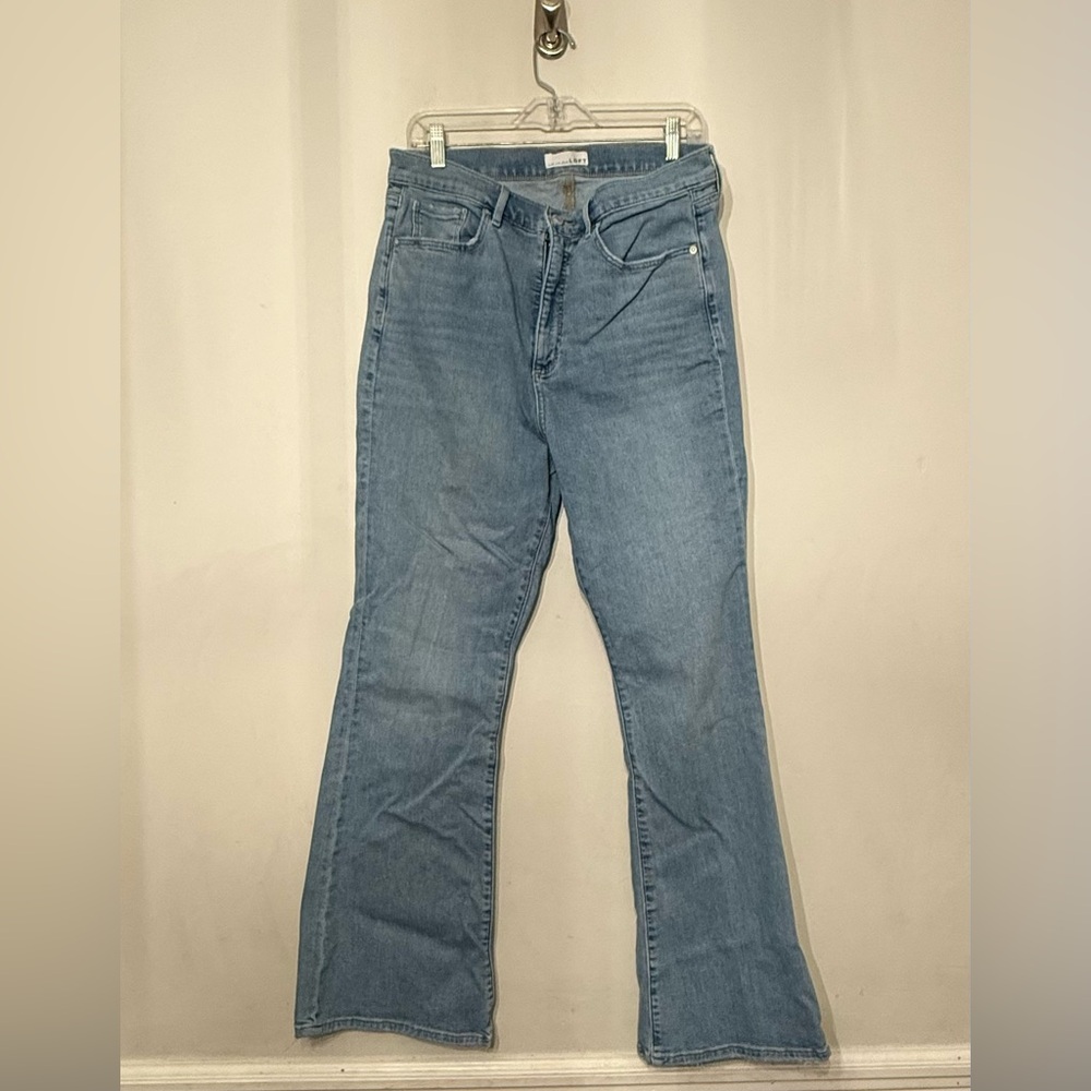 LOFT‎ The Slim Flare Jeans High Rise Women’s size 12 31
